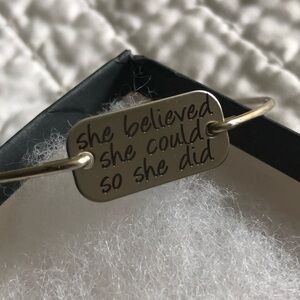 Love Georgie Bracelet, She Believed She Could
